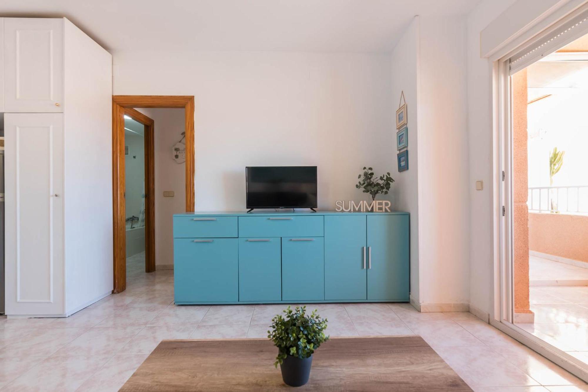 Urbanizacion Copacabana - La Manga Del Mar Menor Km2 - Vistas A Mediterraneo Dormitorio Doble Y Sofa-Cama Extérieur photo