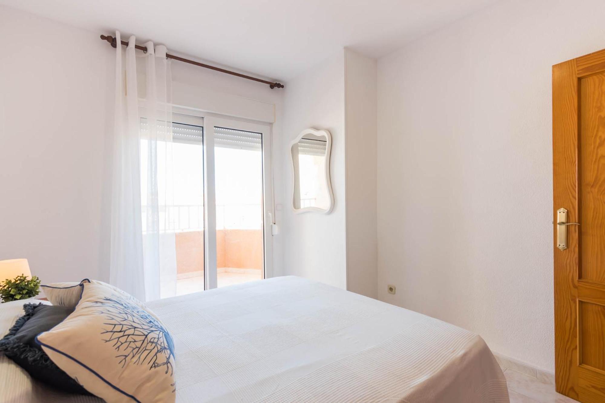 Urbanizacion Copacabana - La Manga Del Mar Menor Km2 - Vistas A Mediterraneo Dormitorio Doble Y Sofa-Cama Extérieur photo