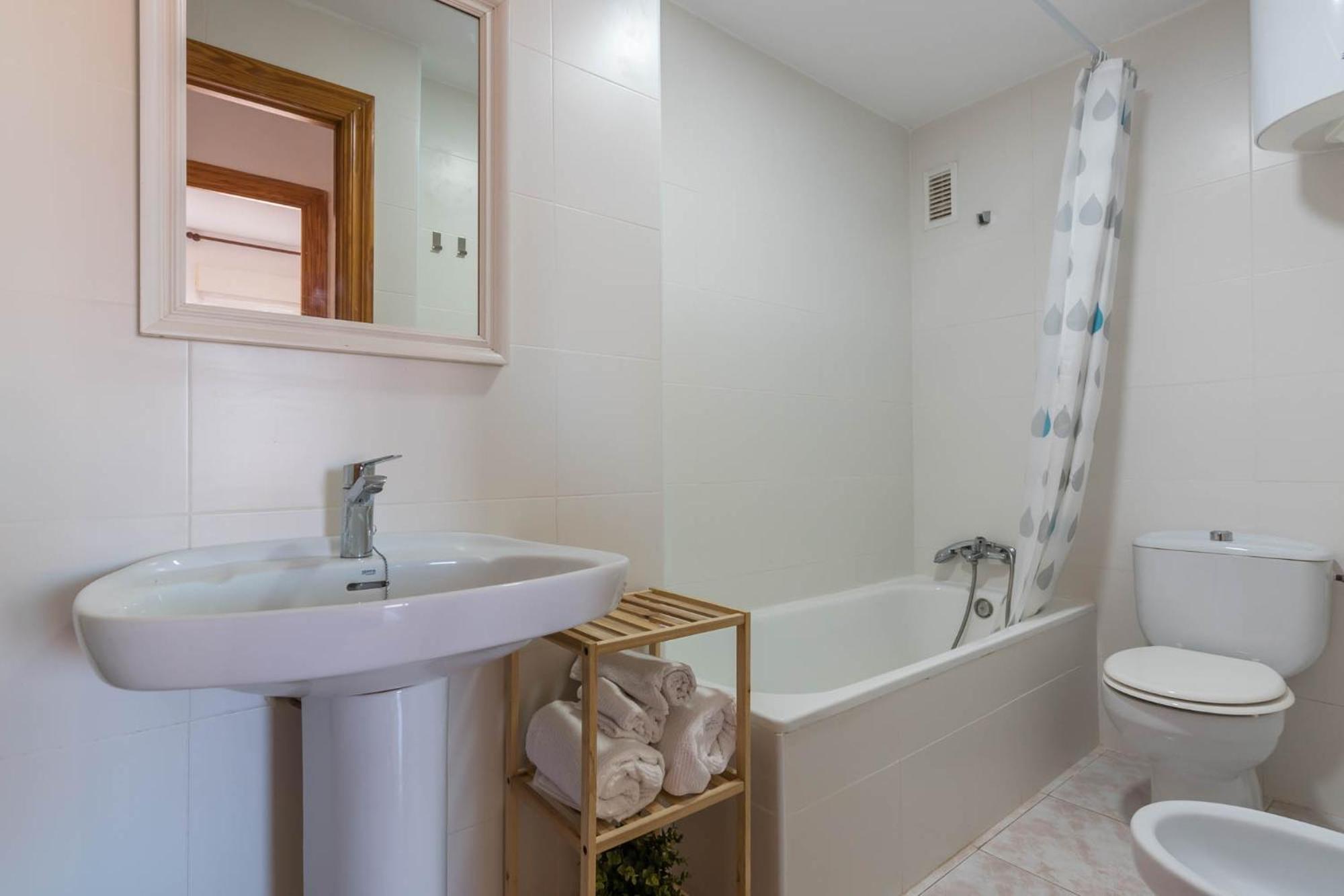 Urbanizacion Copacabana - La Manga Del Mar Menor Km2 - Vistas A Mediterraneo Dormitorio Doble Y Sofa-Cama Extérieur photo