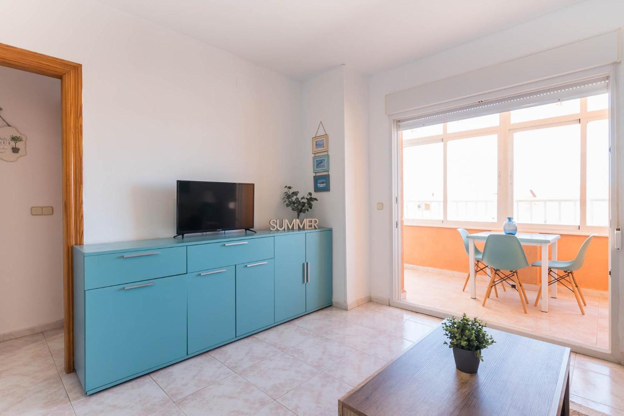 Urbanizacion Copacabana - La Manga Del Mar Menor Km2 - Vistas A Mediterraneo Dormitorio Doble Y Sofa-Cama Extérieur photo