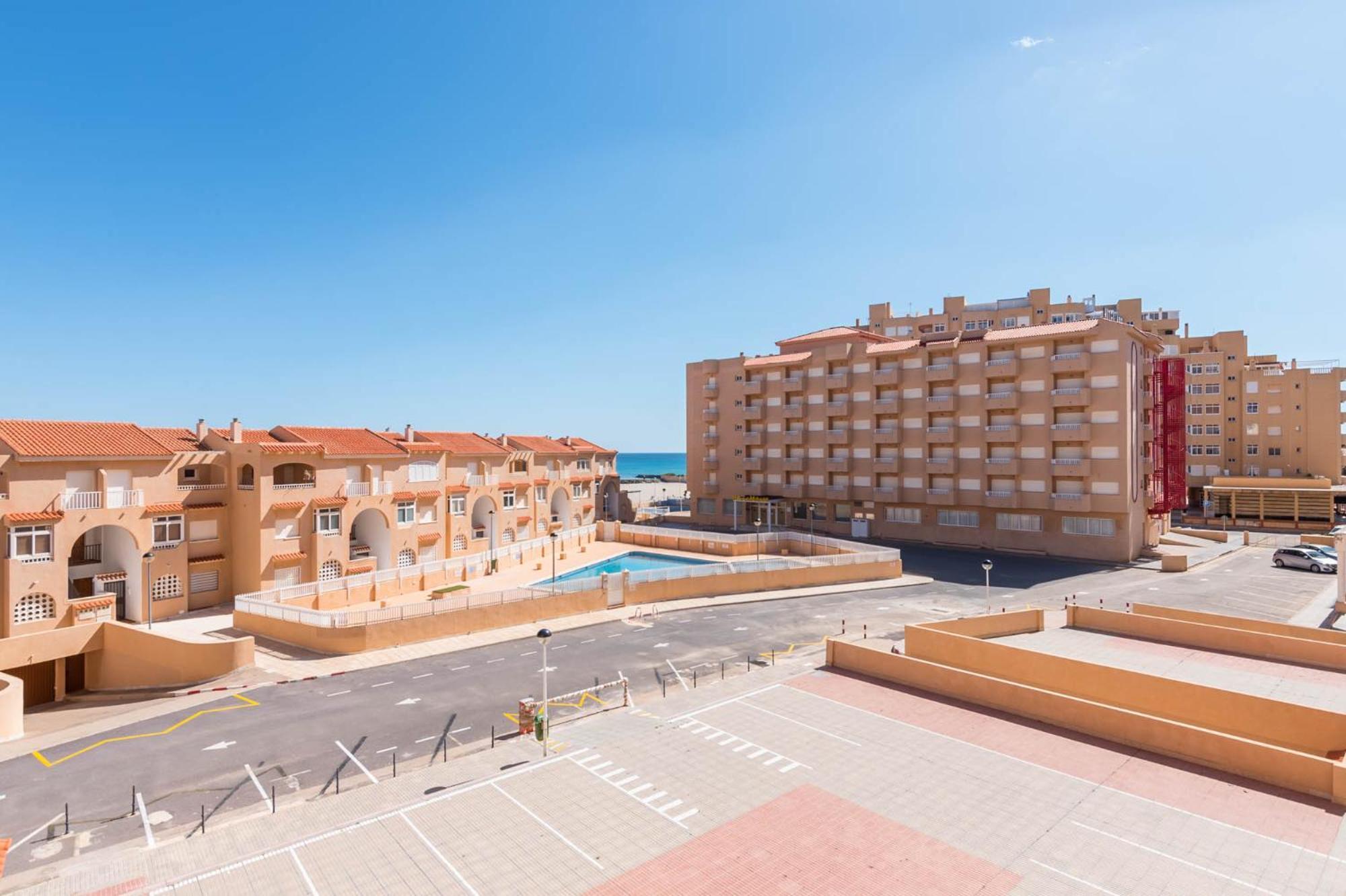 Urbanizacion Copacabana - La Manga Del Mar Menor Km2 - Vistas A Mediterraneo Dormitorio Doble Y Sofa-Cama Extérieur photo